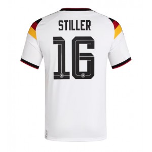 Saksa Angelo Stiller #16 Jalkapallovaatteet Kotipaita MM-kisat 2026 Lyhythihainen